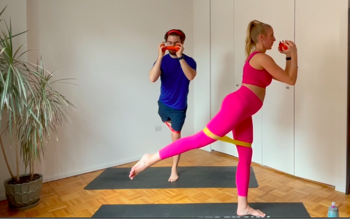 10 Min Thighs + Glutes - Loop Resistance Band + Optional Weight