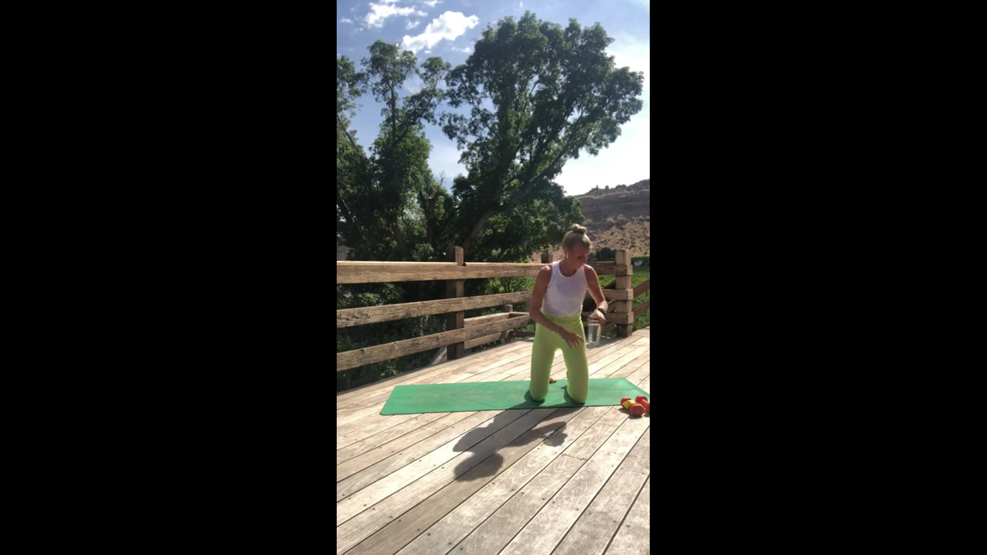 45 Min Full Body - 5 lb weights + Loop Resistance Band