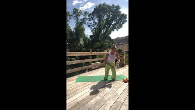 45 Min Full Body - 5 lb weights + Loo...