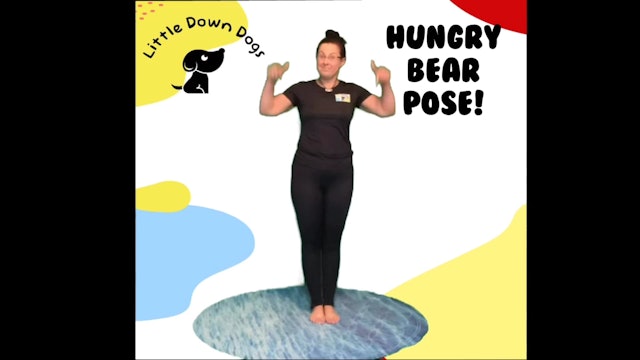 Hungry Bear Pose!