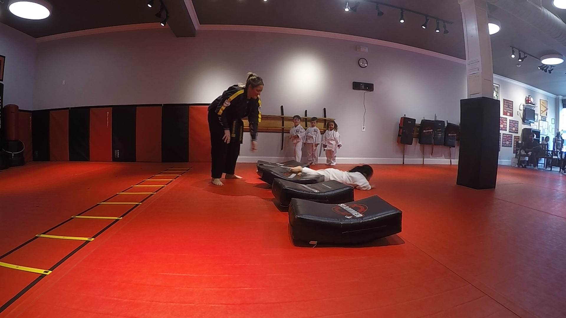 50-Sportsmanship and kindness, encouraging another student