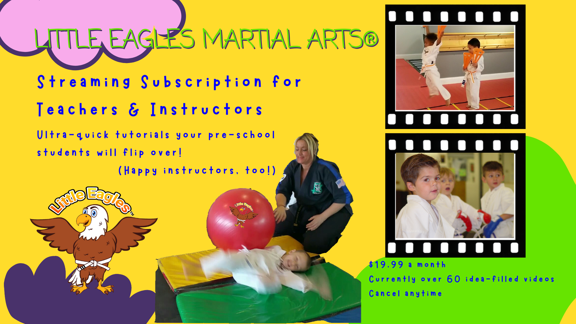 Little Eagles Martial Arts® streaming collection