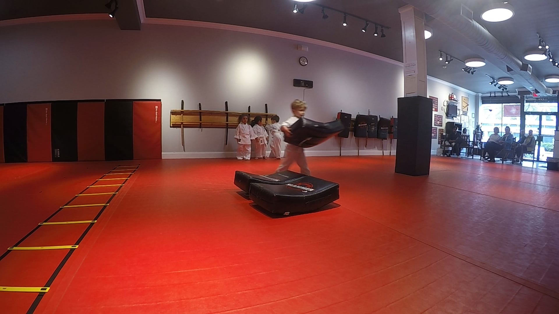 51-Taking turns, putting the pads away