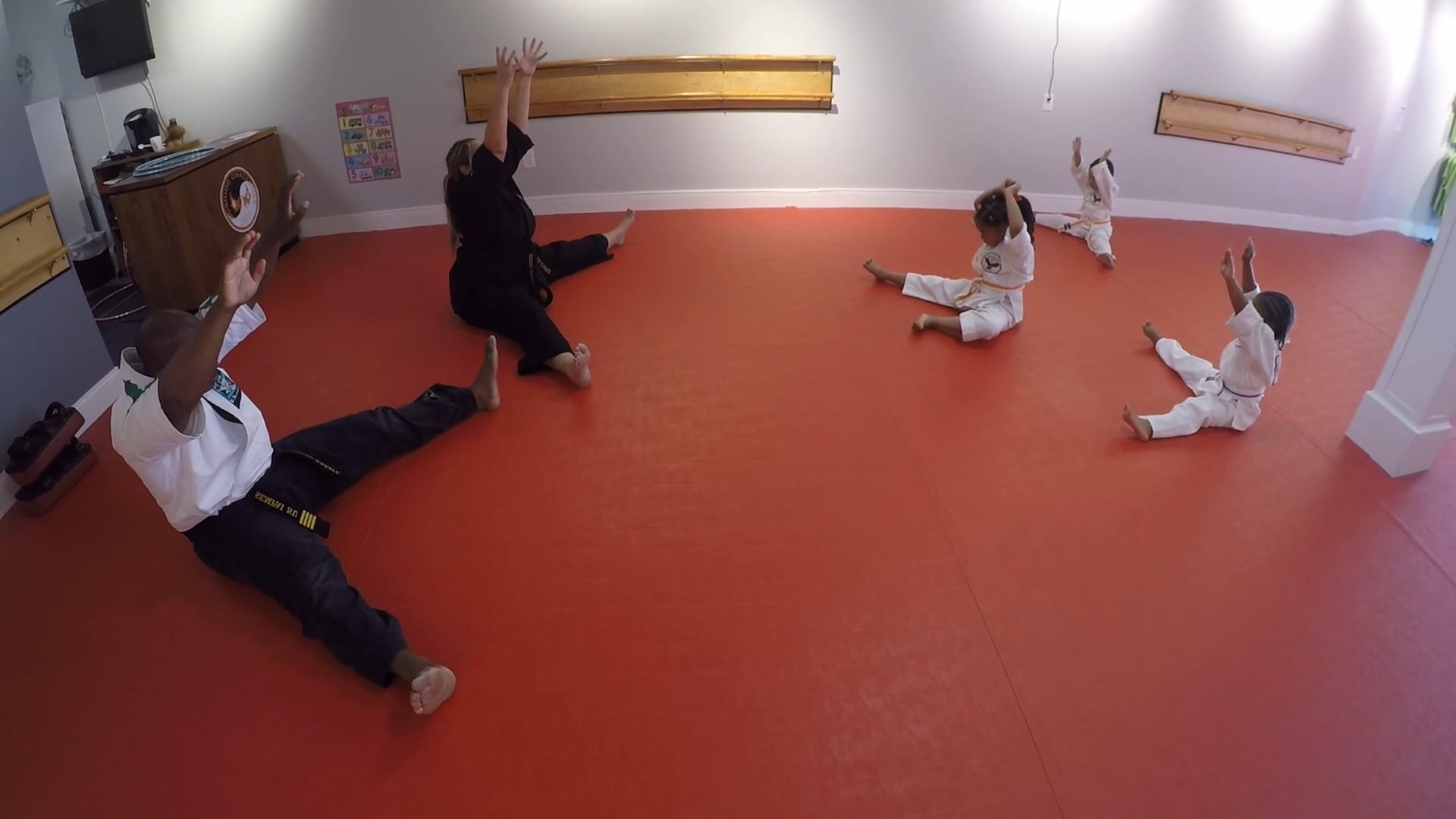 33-Stretching & warm-up, ice cream sundae