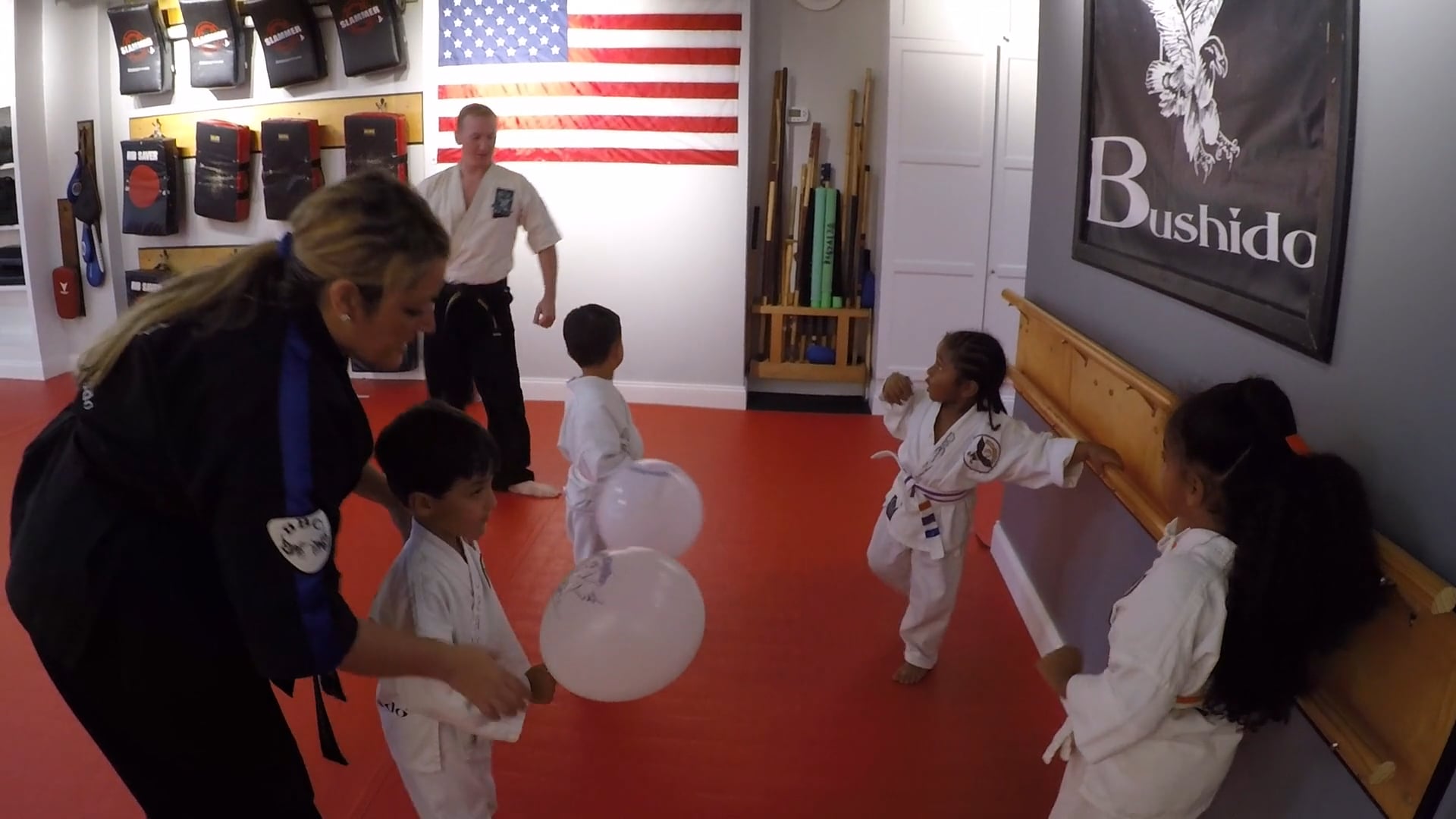 36-Taking turns & sharing, balloon round kicks