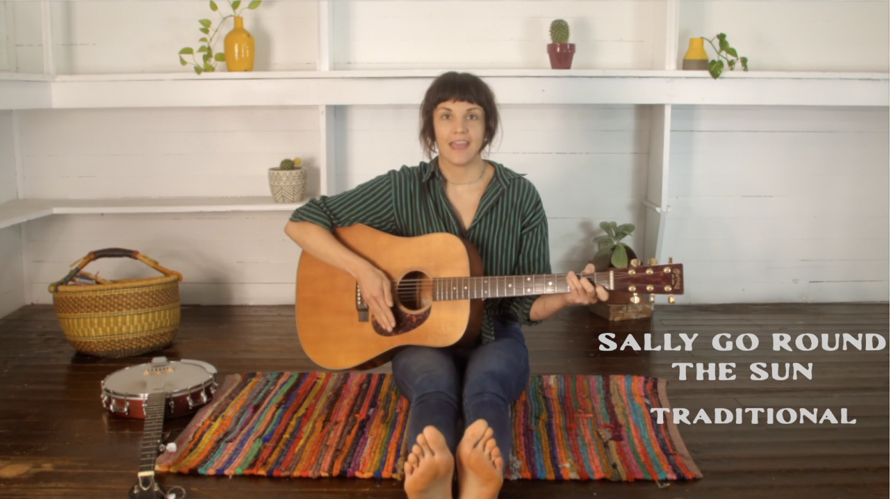 6. Sally Go Round The Sun