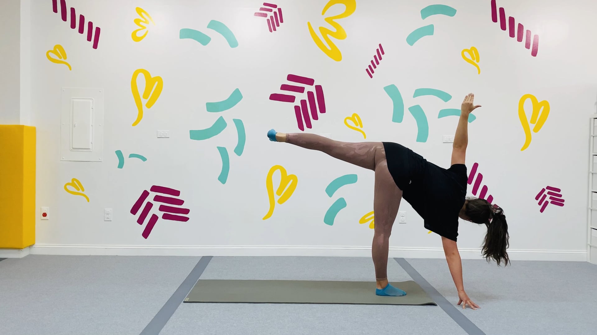 Kid's Yoga - Half Moon Pose