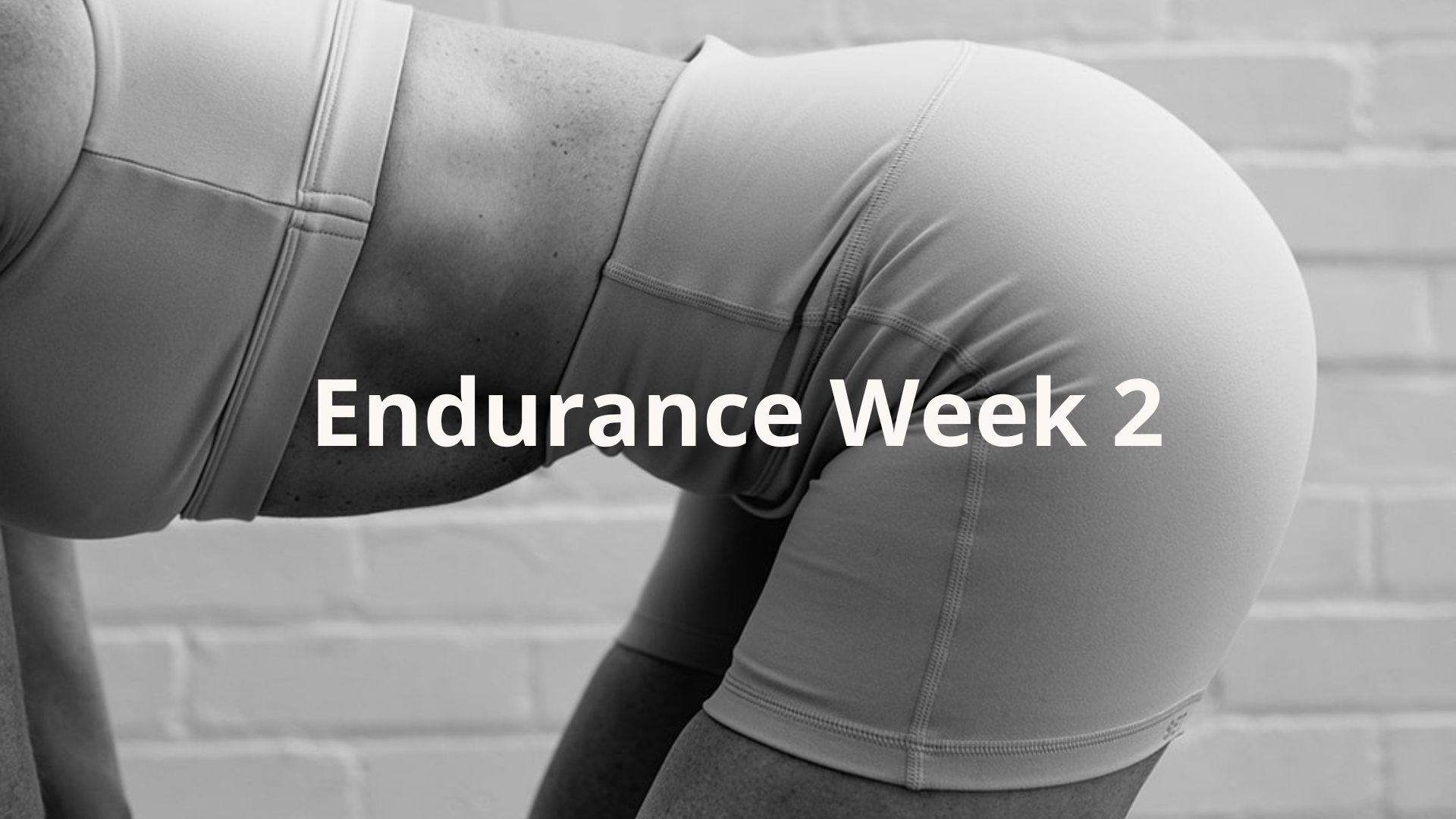 Endurance Week 2