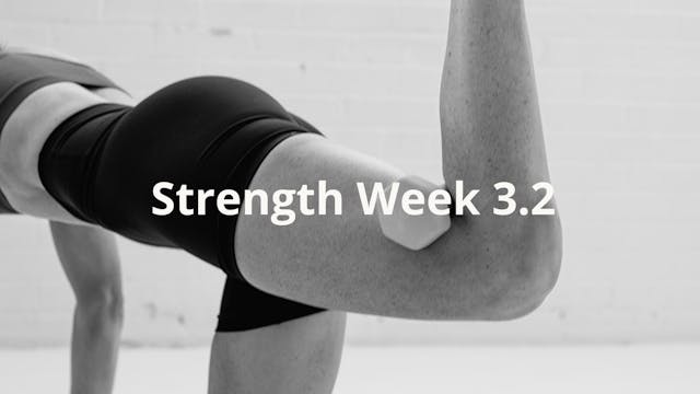 Strength Week 3.2