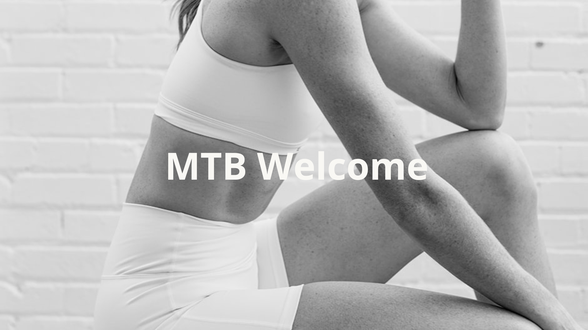 MTB Training Welcome