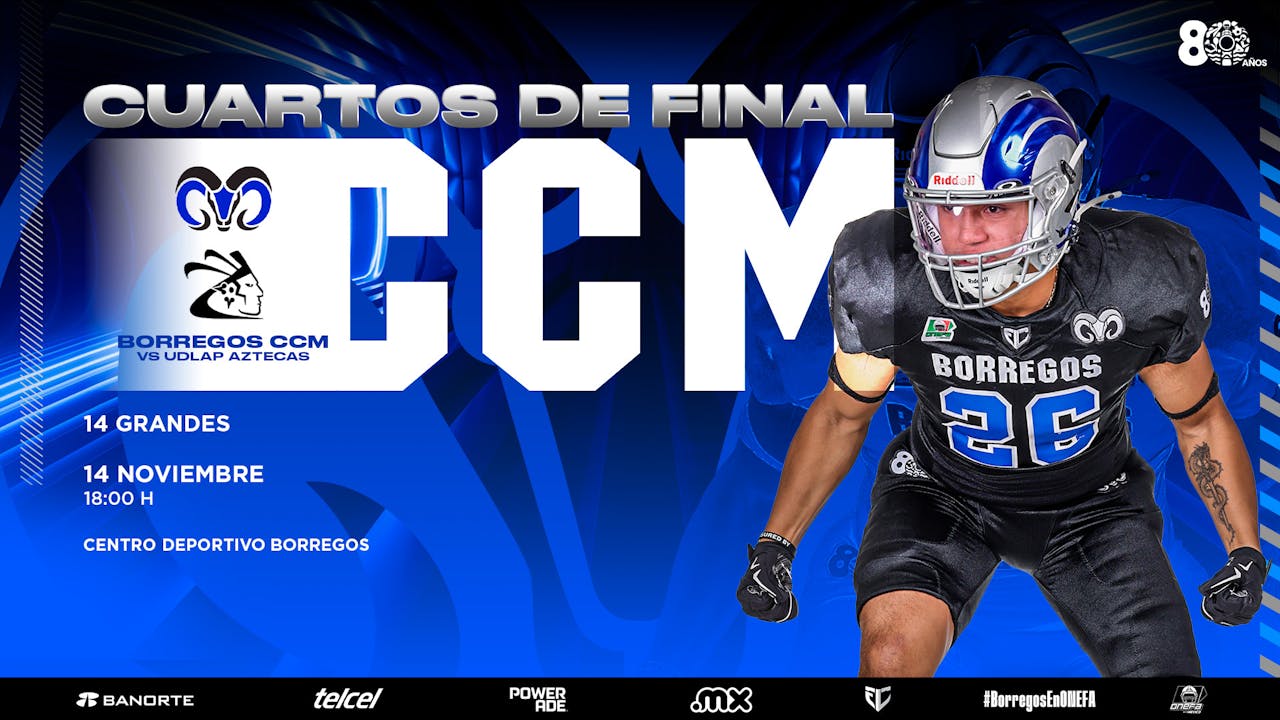 Cuartos de Final | Borregos CCM vs UDLAP Aztecas