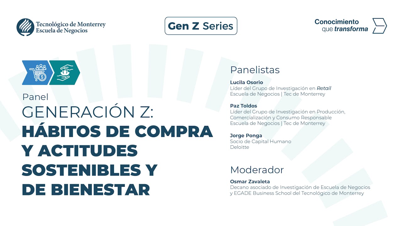 Generación Z: Hábitos de compra y actitudes sostenibles y de bienestar