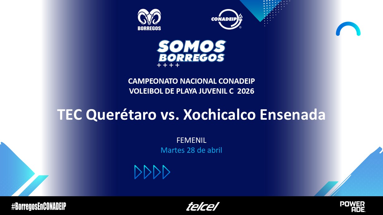 J#2 Femenil I TEC Querétaro vs Xochicalco Ensena