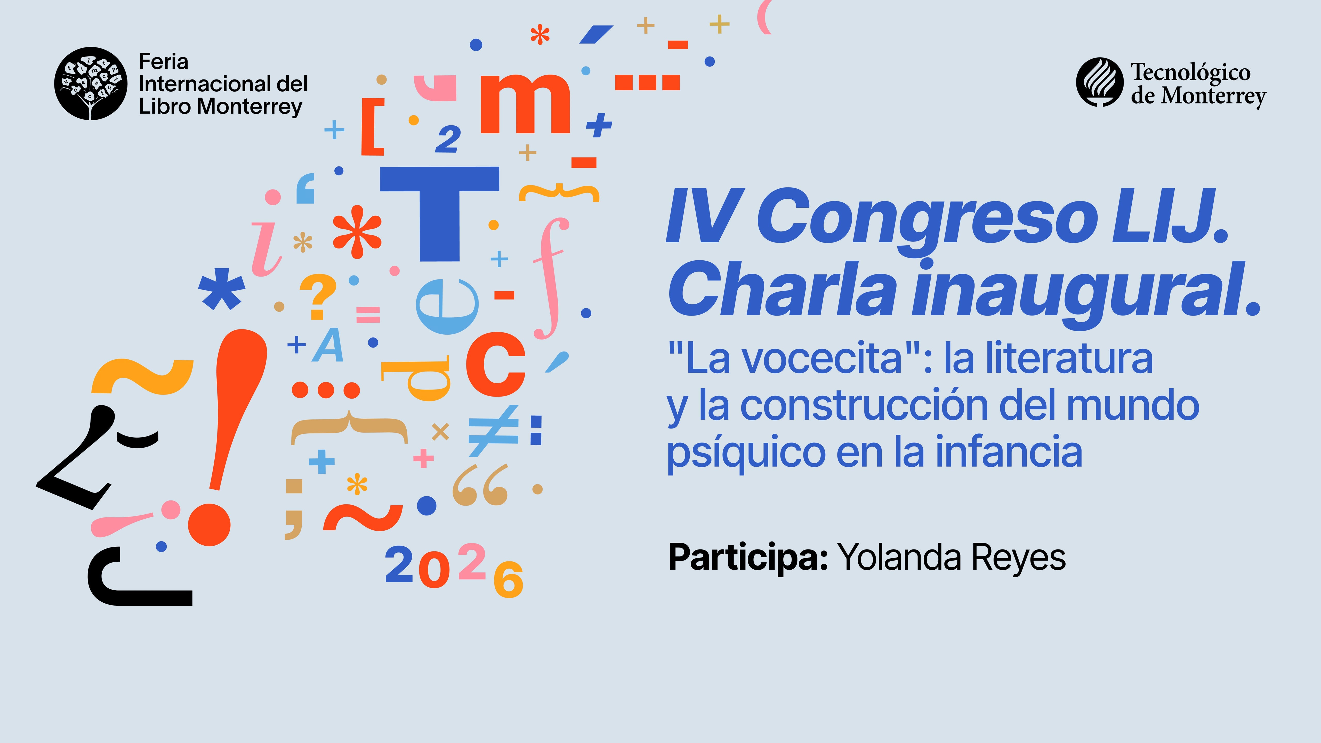 IV Congreso LIJ. Charla inaugural. "La vocecita": la literatura y la construcción del mundo psíquico en la infancia