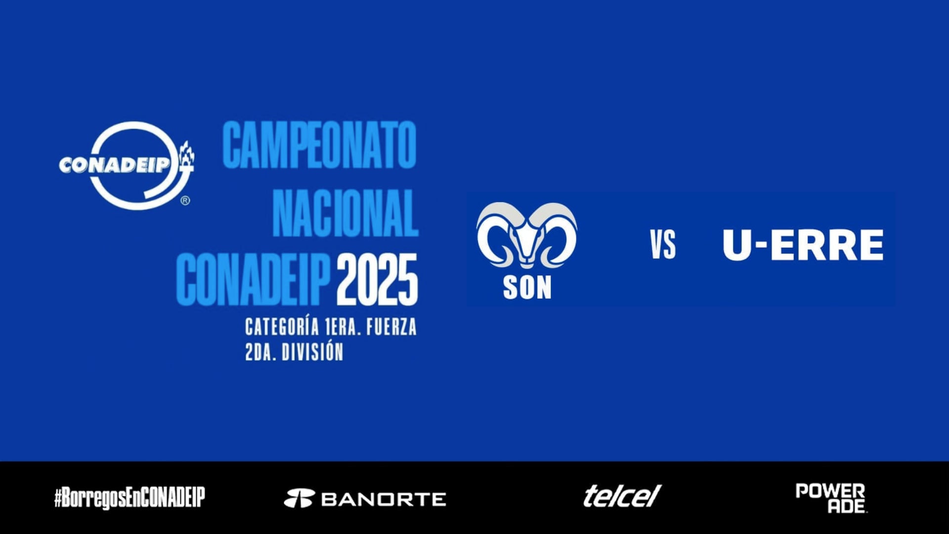 Campeonato Nacional de Voleibol CONADEIP 2025 I TEC SON Norte vs U-ERRE