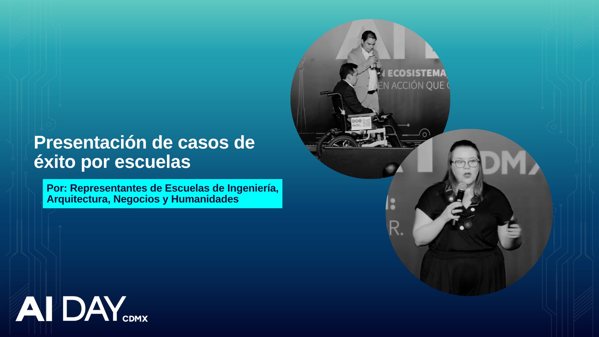 Presentación de casos de éxito por escuelas