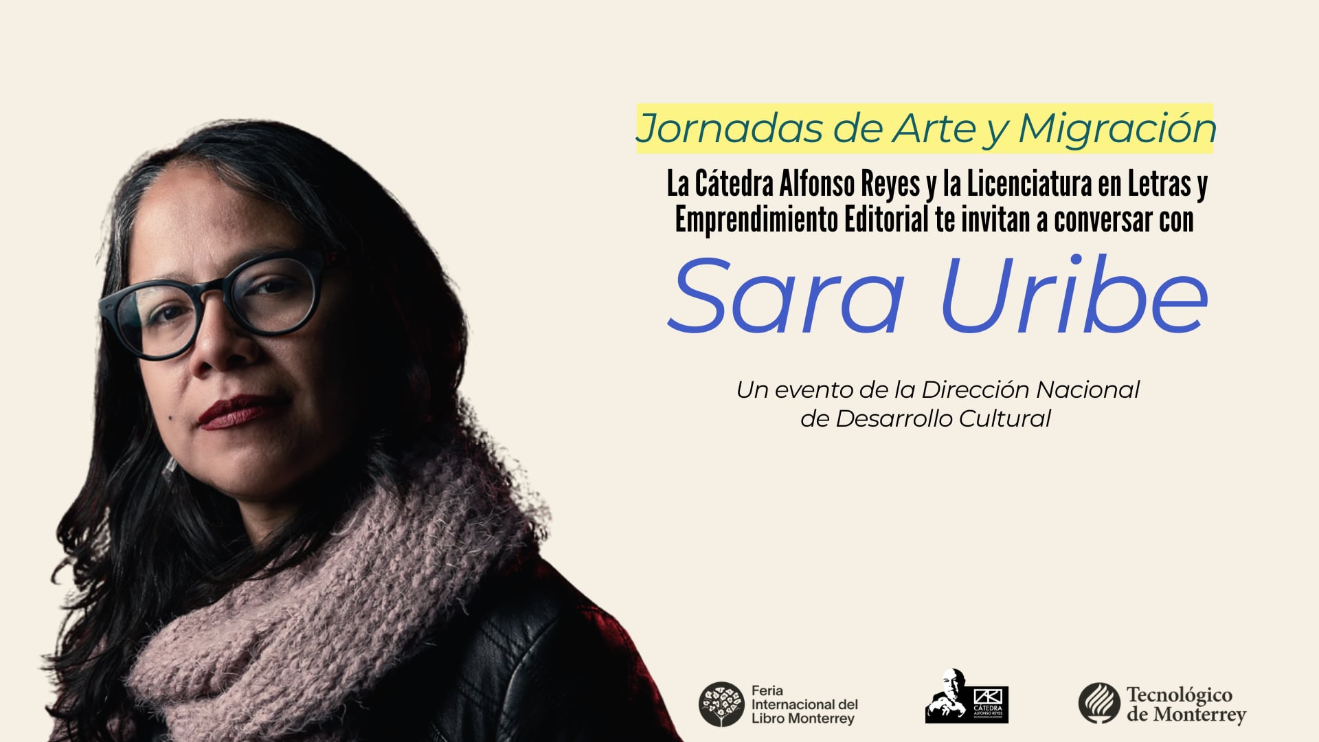 Jornadas de Arte y Migración | Conversación con Sara Uribe