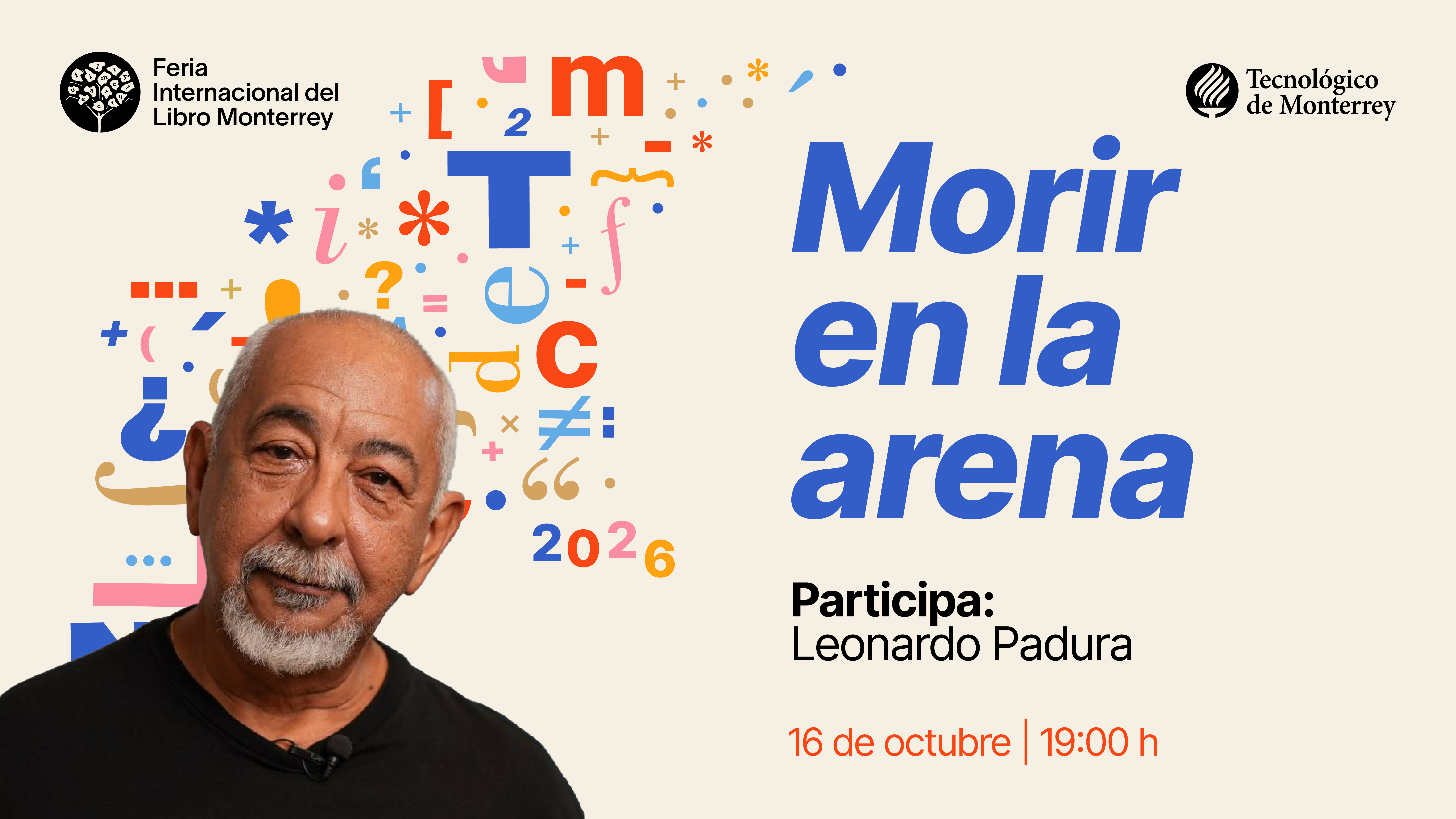 Presentación del libro Morir en la arena