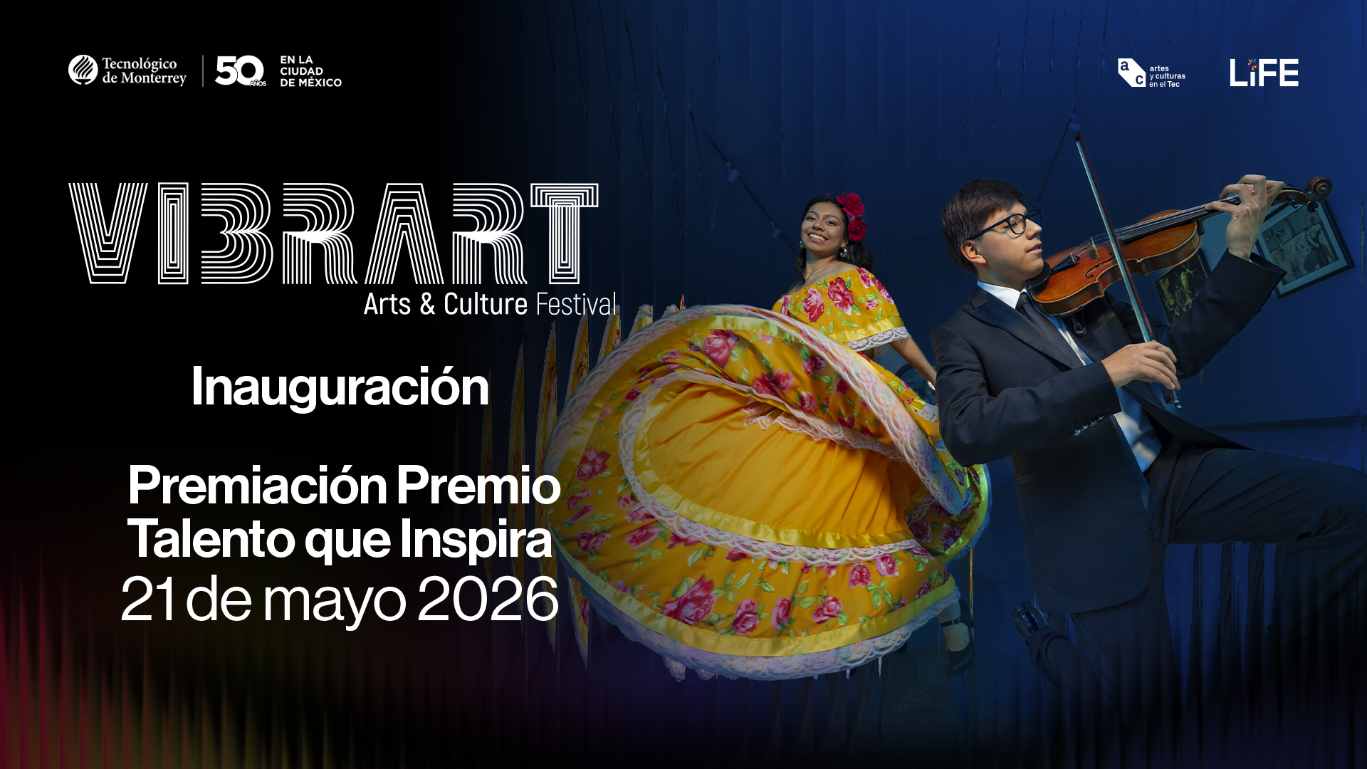 Inauguración VIBRART / Ceremonia de entrega "Premio Talento que Inspira"