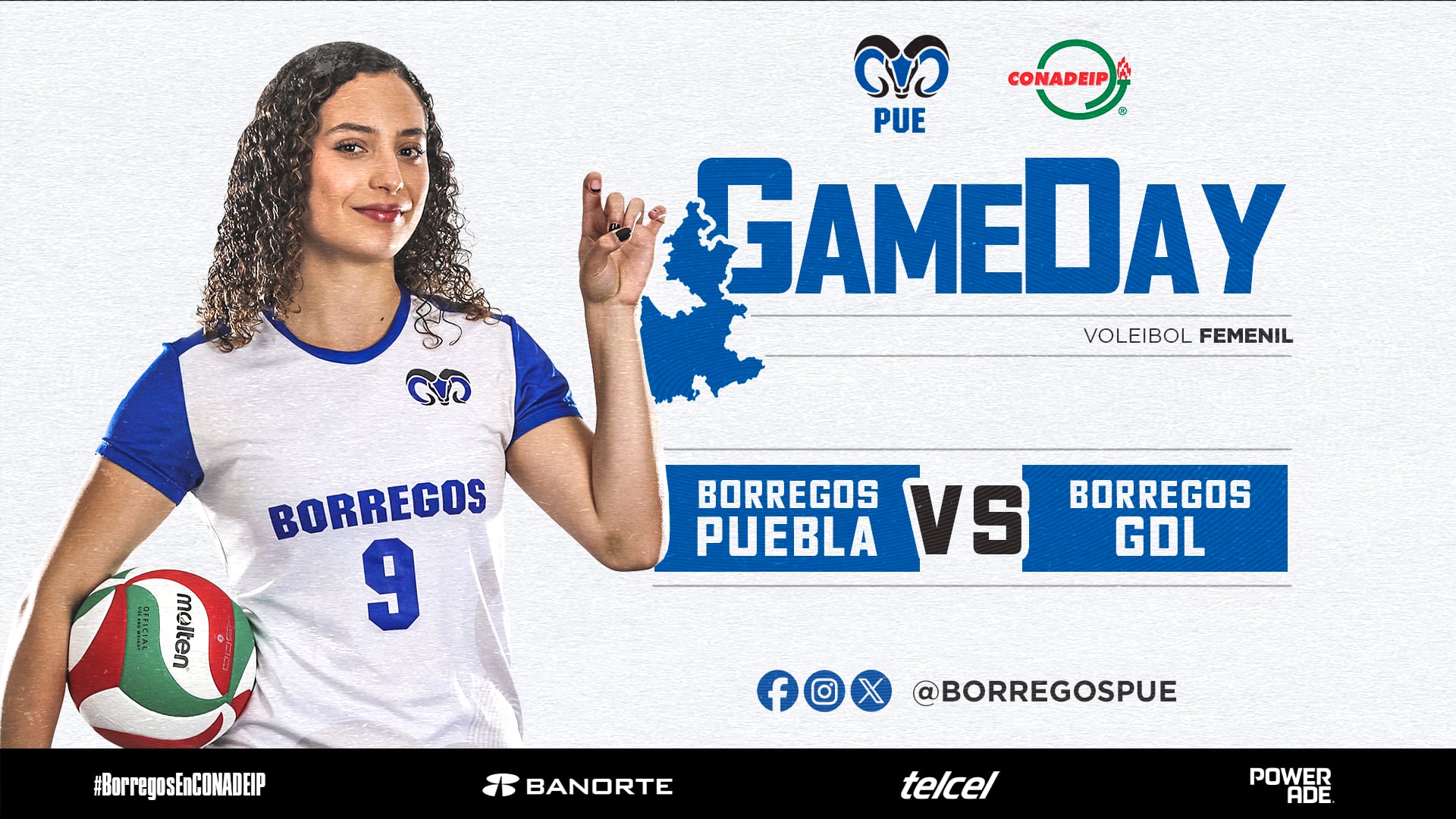 J#2 División I CONADEIP 2024 | Borregos Puebla vs Borregos Guadalajara