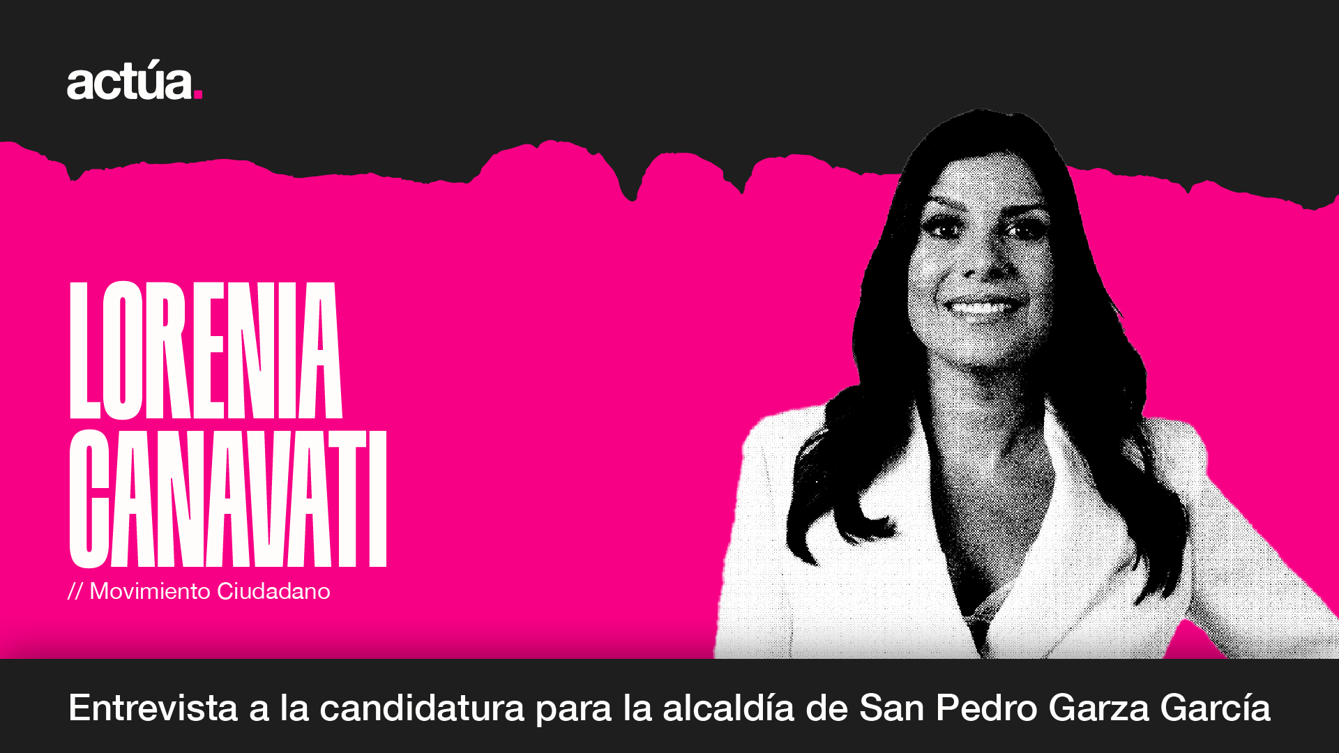 Actúa 2024: Lorenia Canavati, Candidata a la Alcaldía de San Pedro Garza García