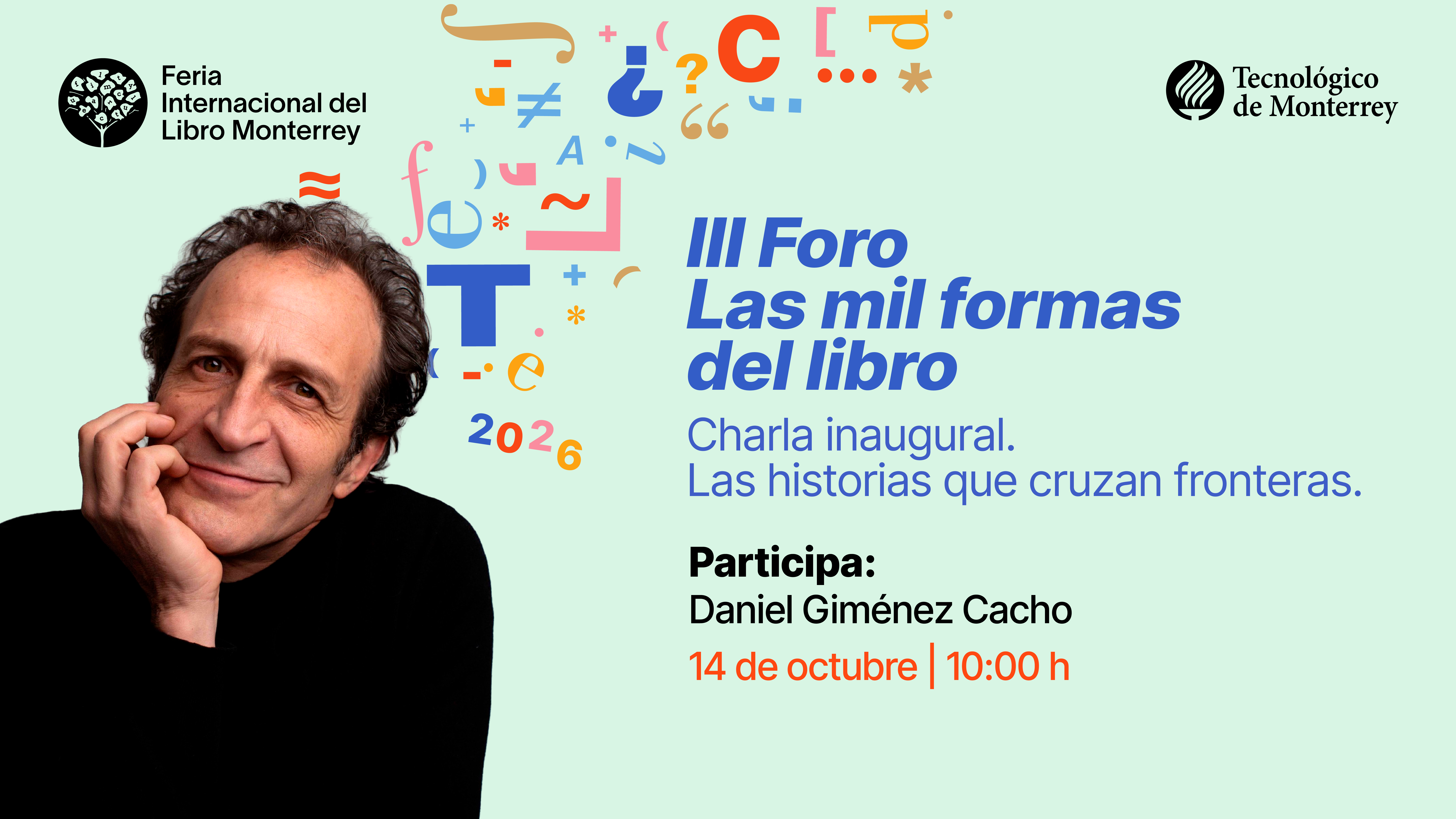 Charla inaugural del Foro Las mil formas del Libro