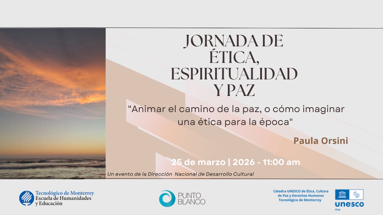Animar el camino de la paz, o cómo imaginar una ética para la epoca con Paula Orsini