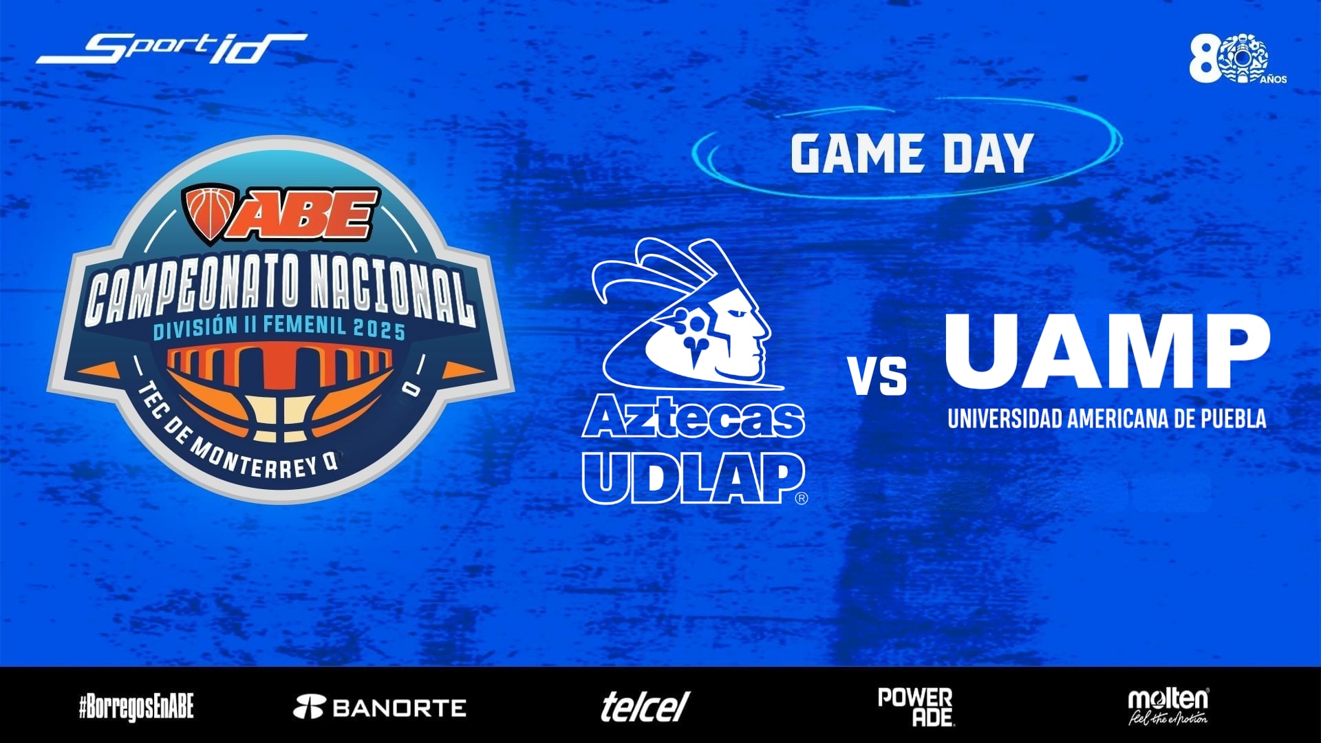 ABE División II Femenil 2025 | J#1 UDLAP vs U. Americana de Puebla