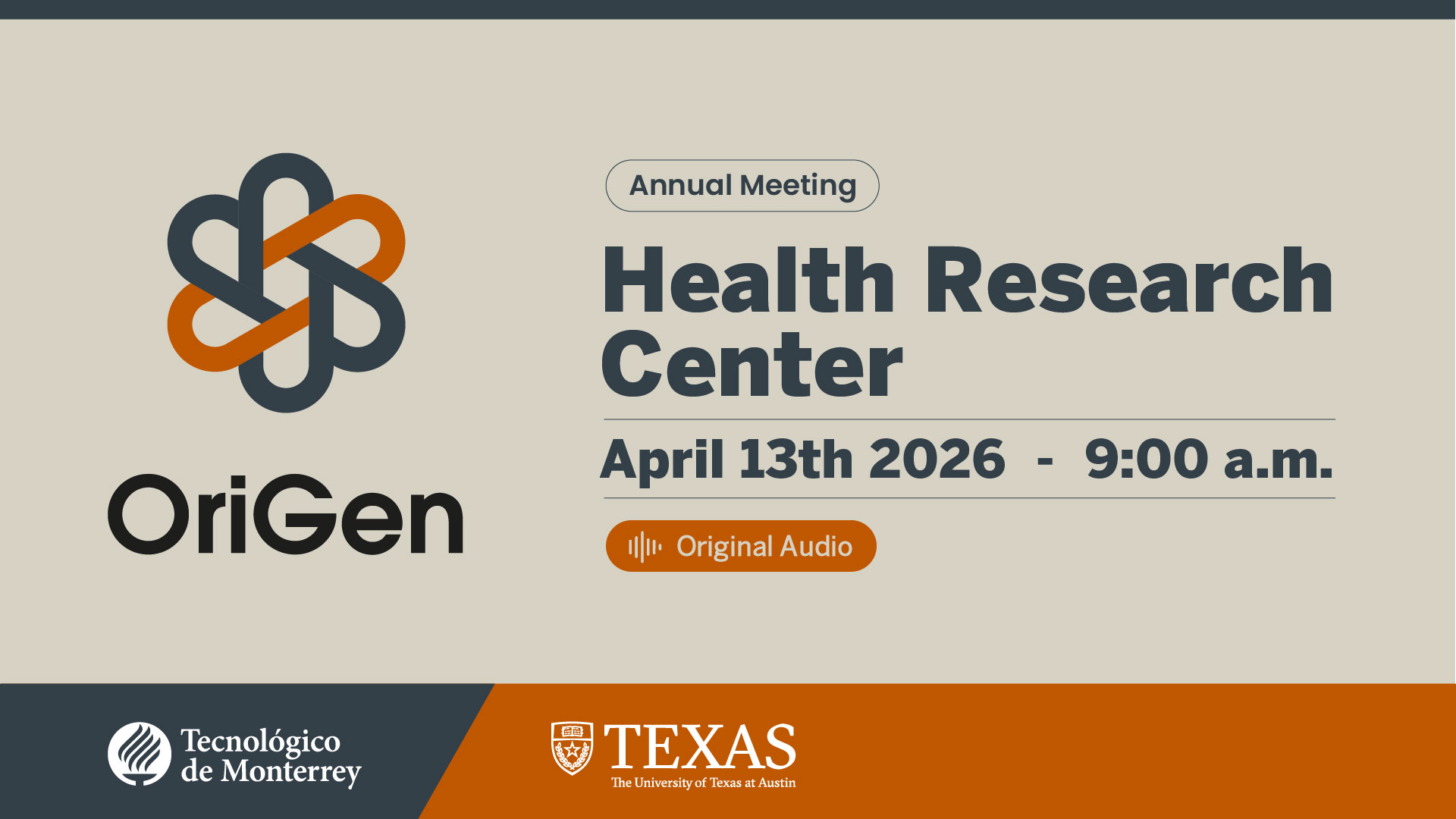 OriGen Health Research Center