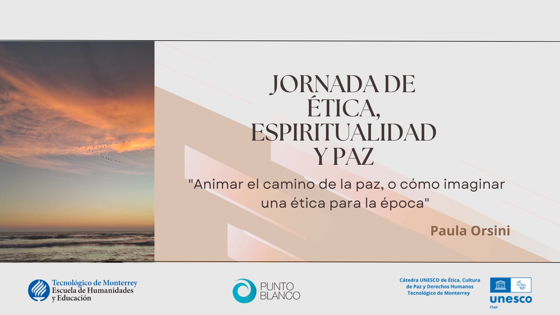 Animar el camino de la paz, o cómo imaginar una ética para la epoca con Paula Orsini