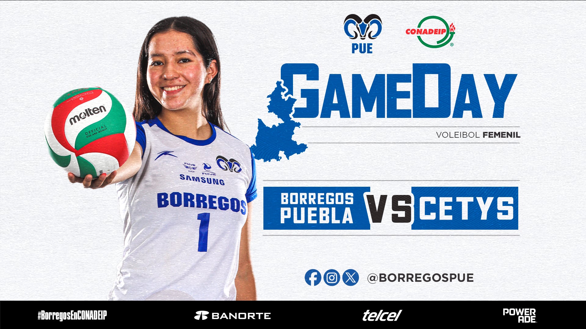 J#4 División I CONADEIP 2024 | Borregos Puebla vs CETYS