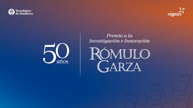 Premio Rómulo Garza 50 aniversario