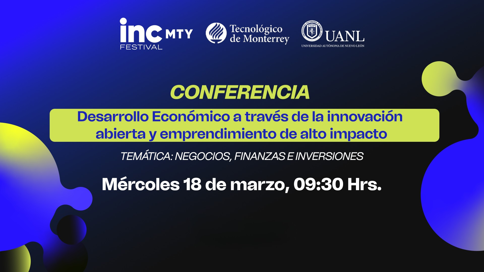 Desarrollo Económico a través de la innovación abierta y emprendimiento de alto impacto