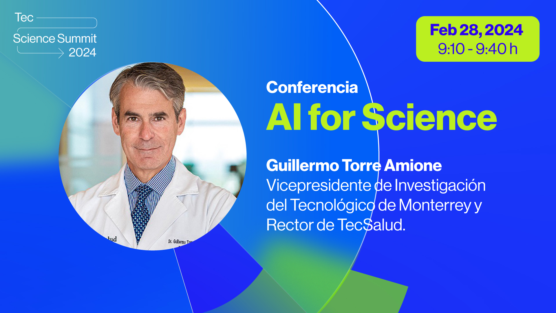[Trad.] Tec Science Summit 2024 | Bienvenida & AI for Science