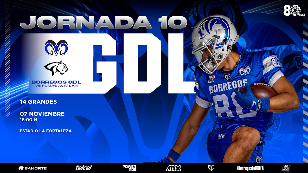 J#10 Borregos GDL vs Pumas Acatlán