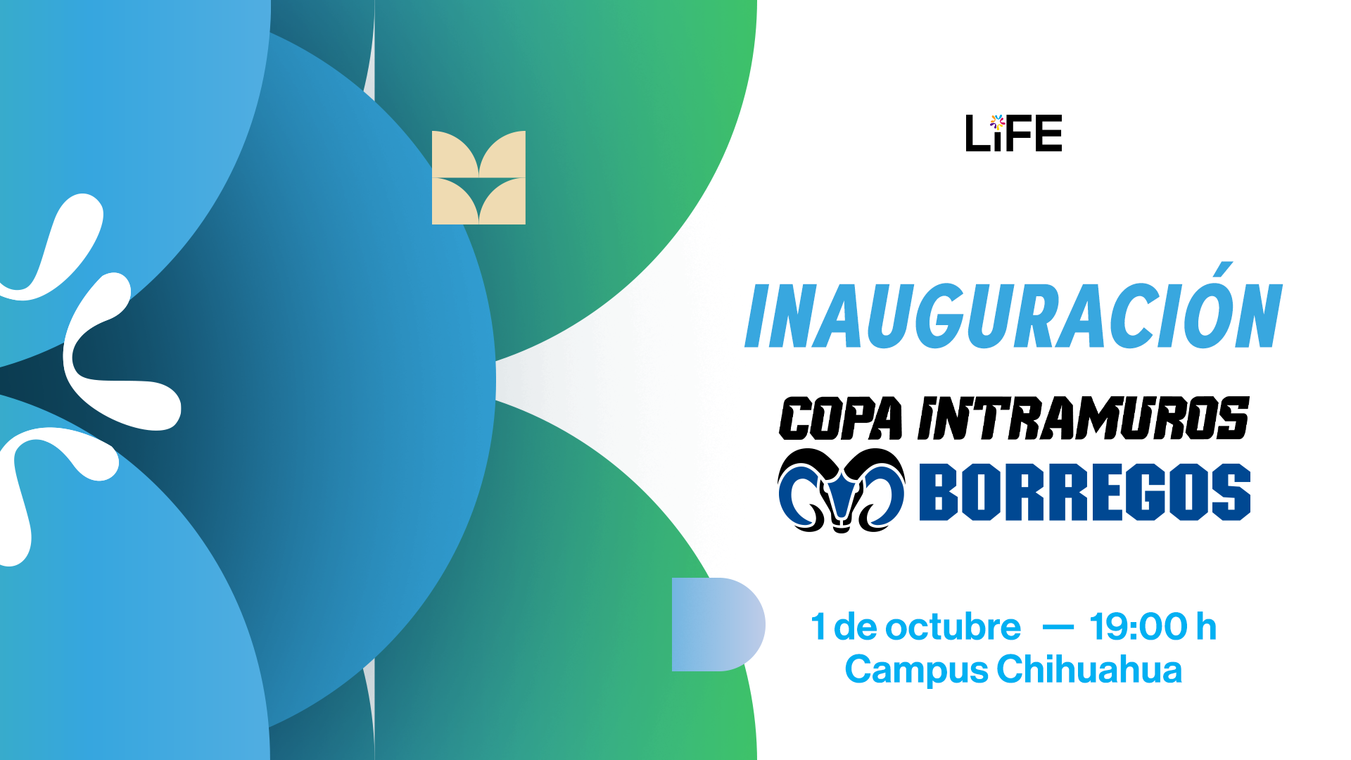 Inauguración de la Copa Intramuros Borregos | Chihuahua