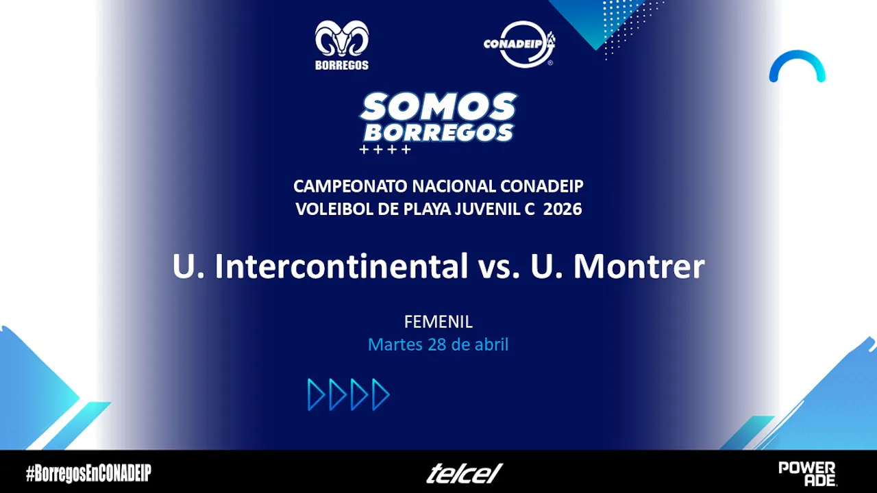 J#2 Femenil I U. Intercontinental vs U. Montrer