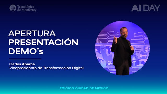 Apertura y presentación DEMO's