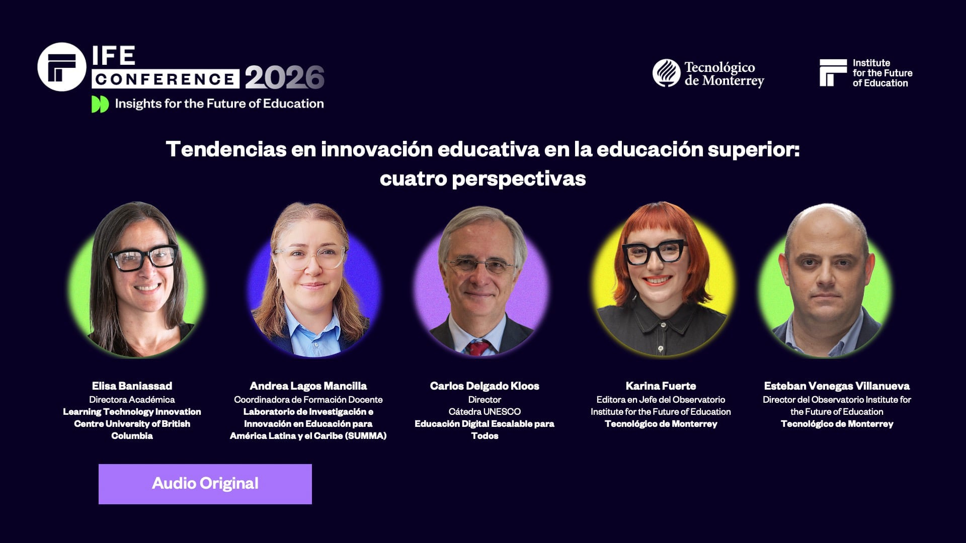 Tendencias en innovación educativa en educación superior: cuatro perspectivas