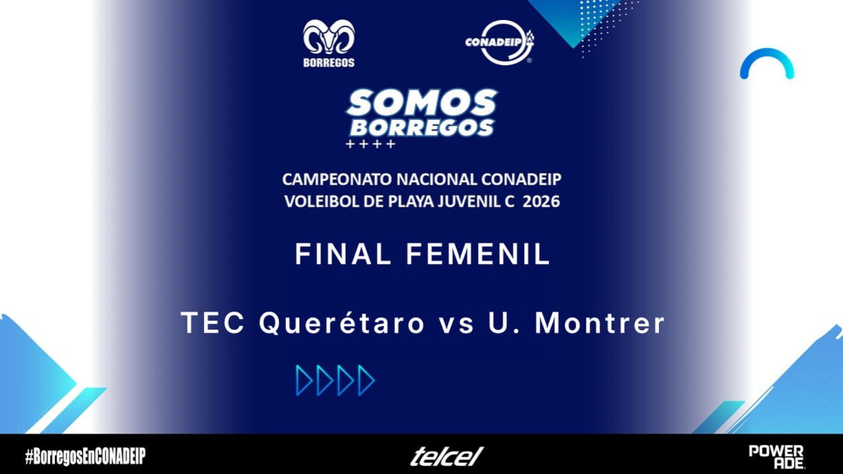J#3 I Final Femenil I TEC Querétaro vs U. Montrer