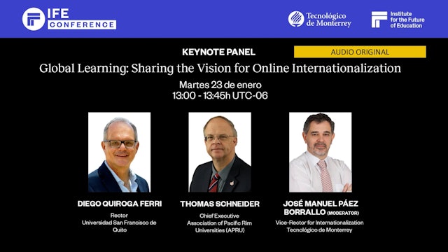 Global Learning: Sharing the Vision for Online Internationalization