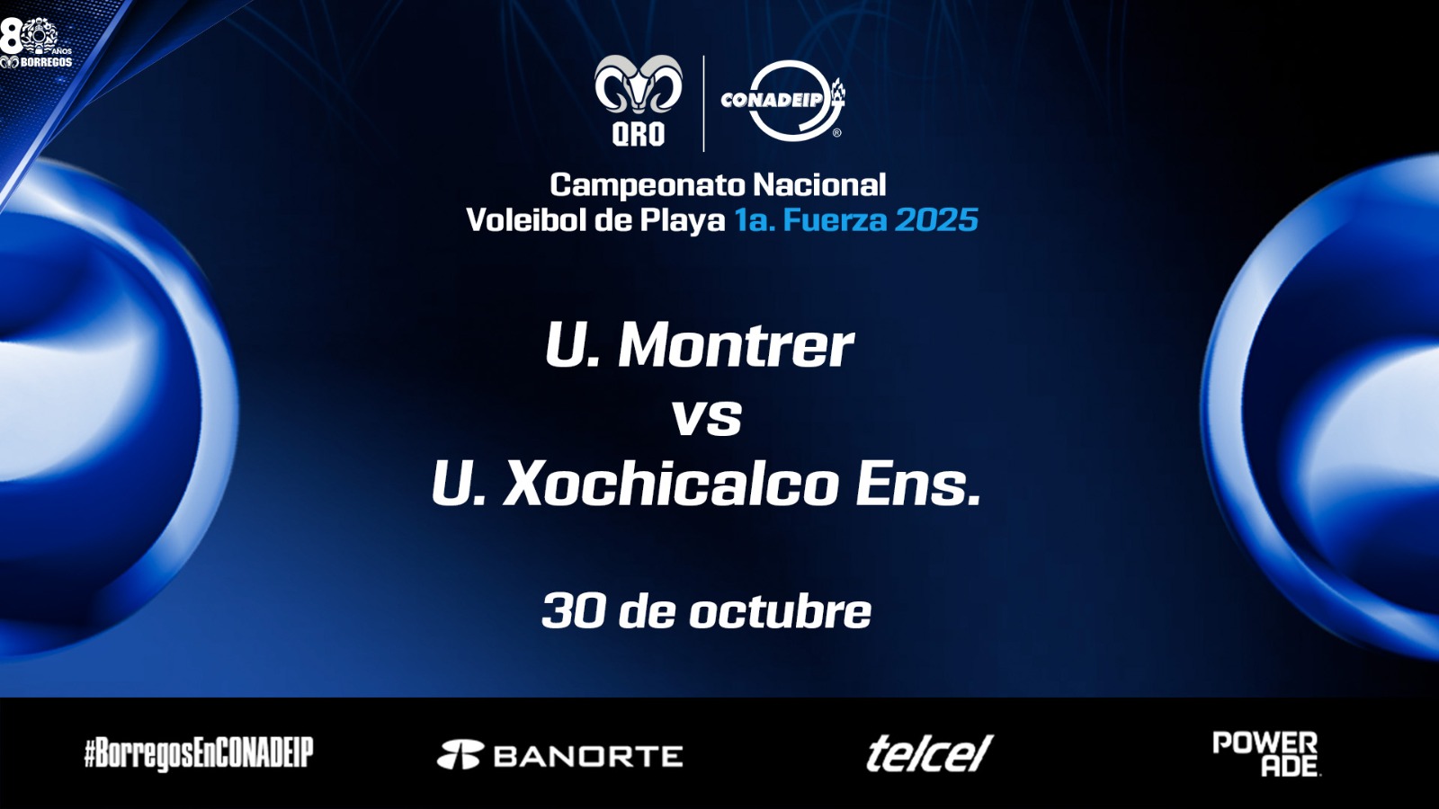 J#1 Femenil I U. Montrer vs U. Xochicalco Ensenada