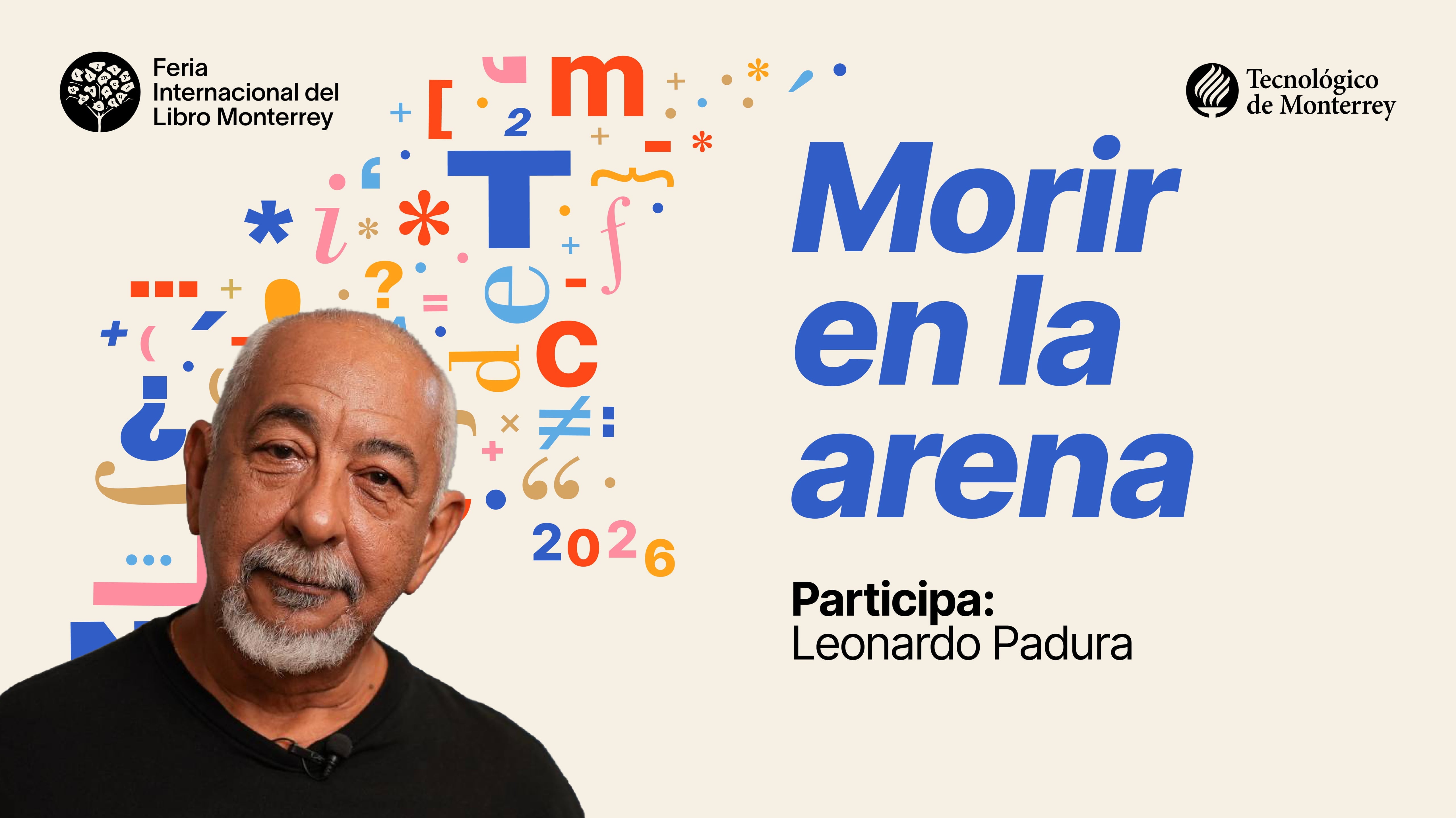Presentación del libro Morir en la arena