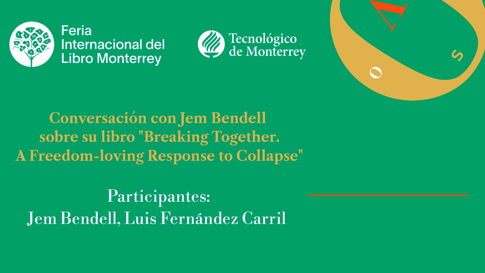 Conversación con Jem Bendell sobre su libro "Breaking Together. A Freedom-loving Response to Collapse"