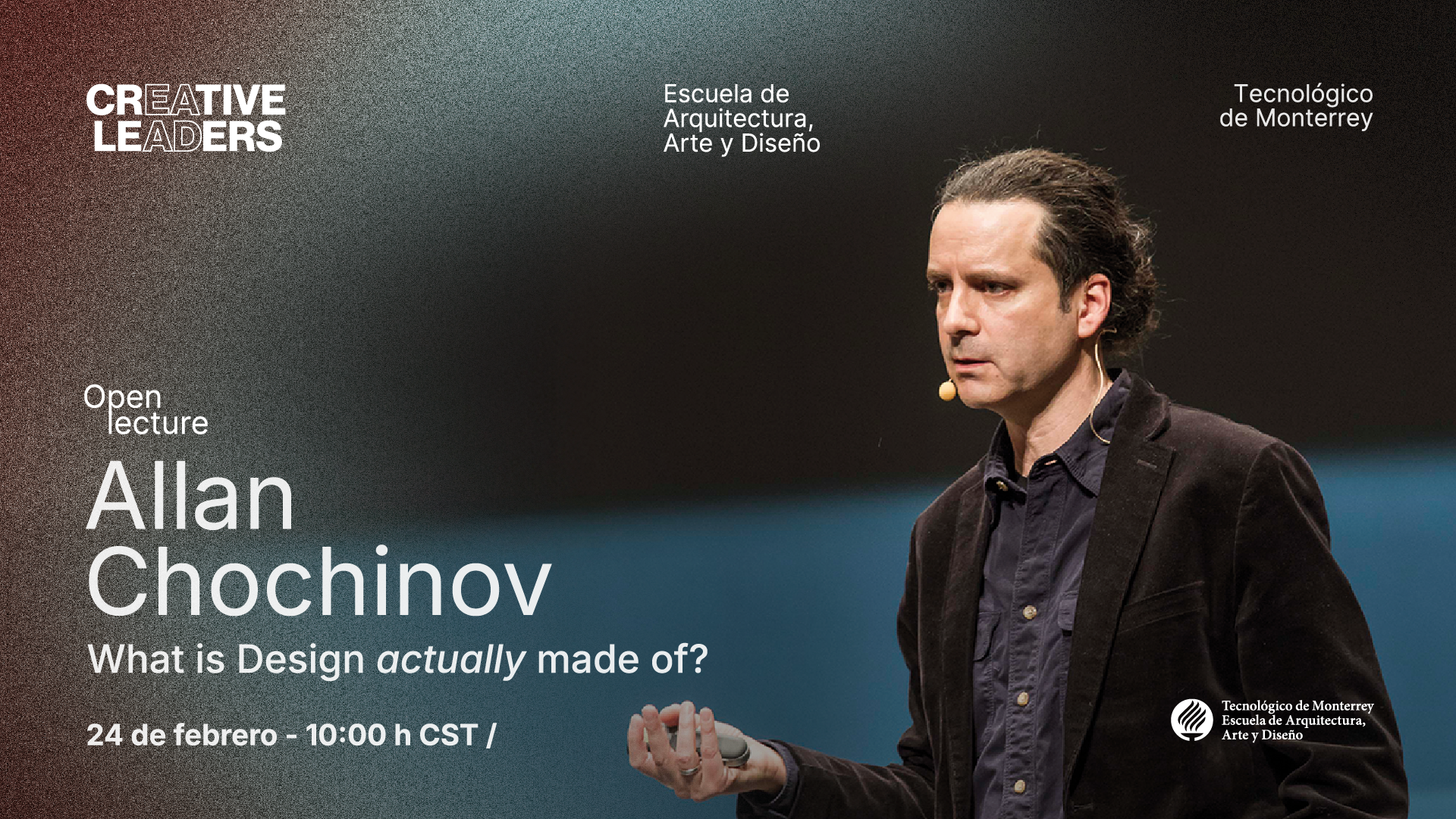 Open Lecture by Allan Chochinov | What is Design actually made of?