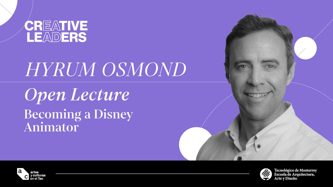 Open Lecture a Disney Animator with Hyrum Osmond LIVE.TEC