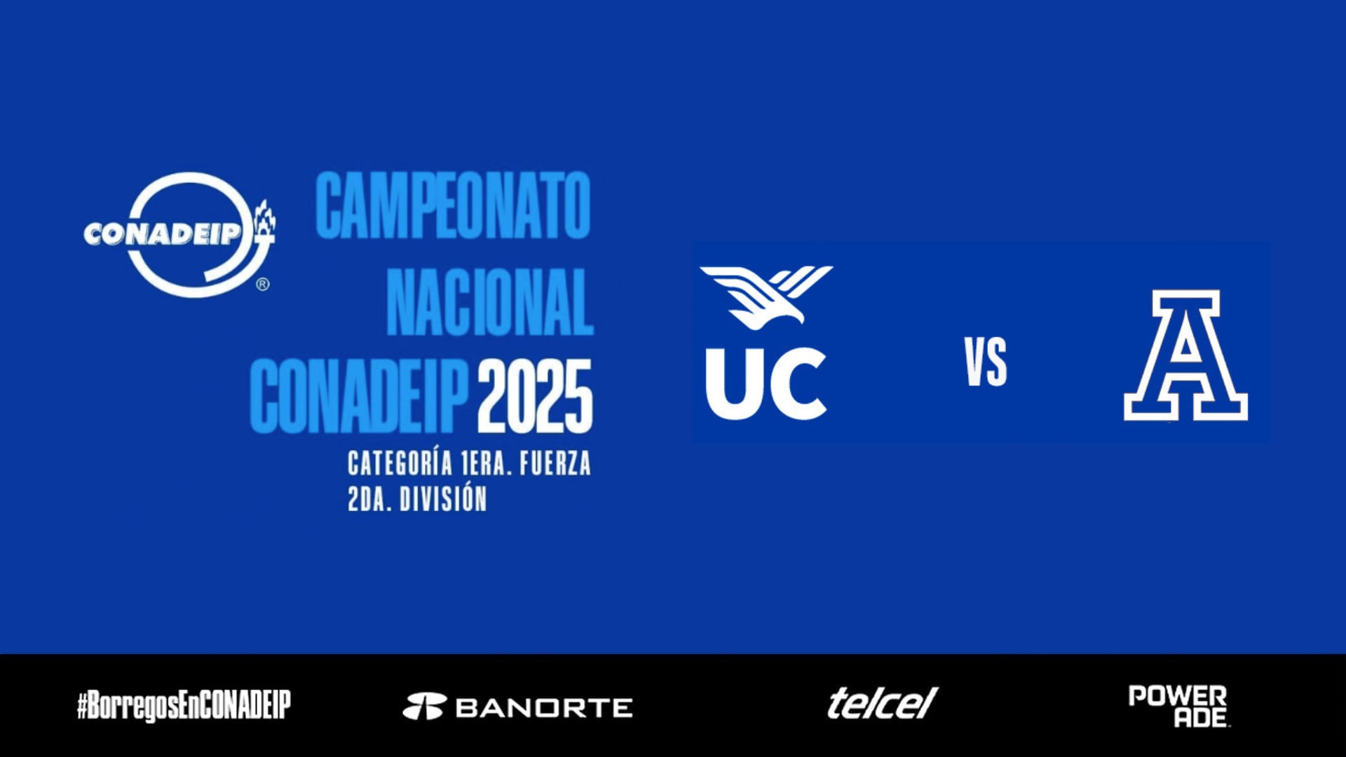 Campeonato Nacional de Voleibol CONADEIP 2025 I UC GDL vs Anáhuac Córdoba