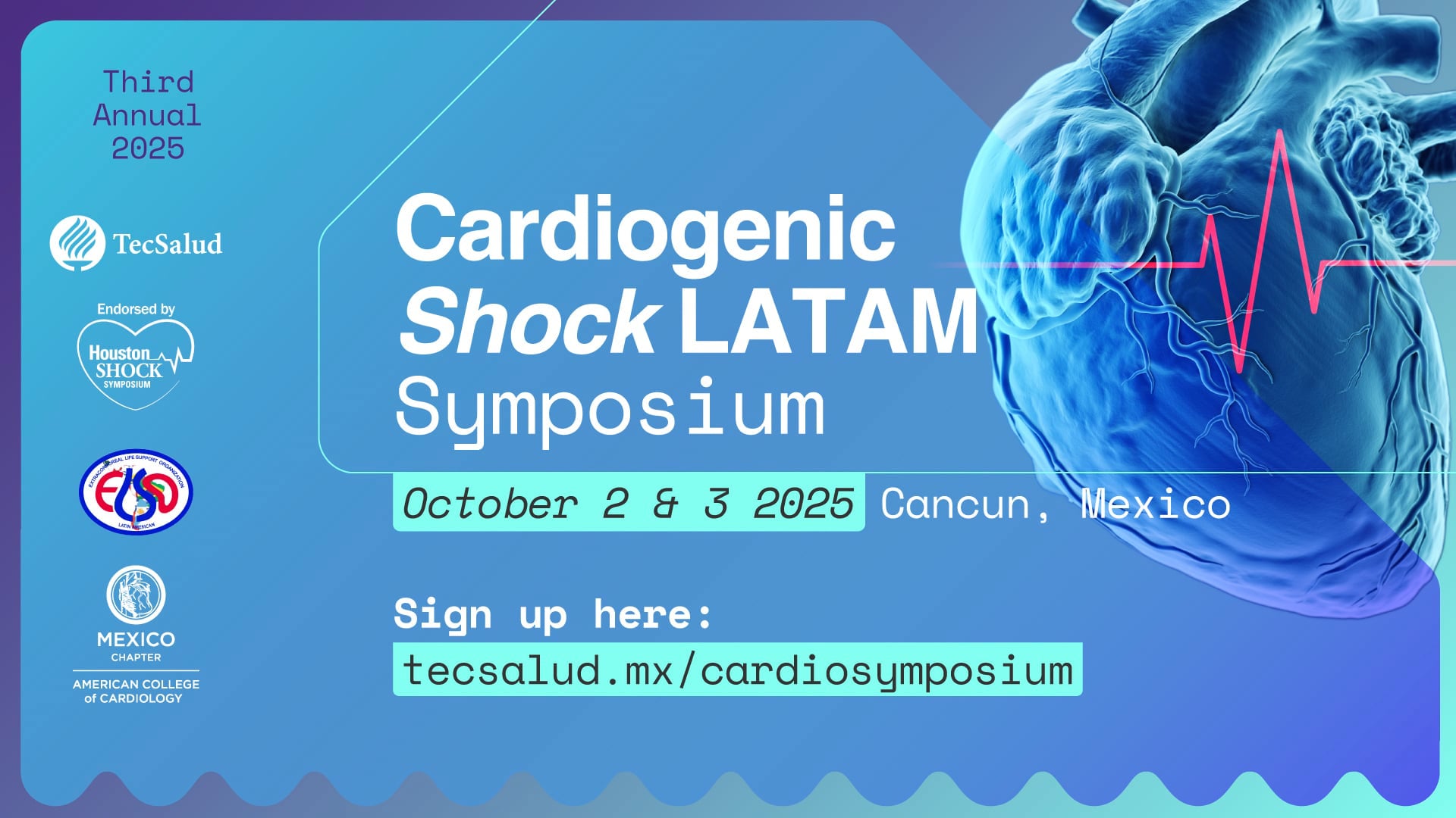 3er Anual Symposium | Cardiogenic Shock LATAM | 03 OCT