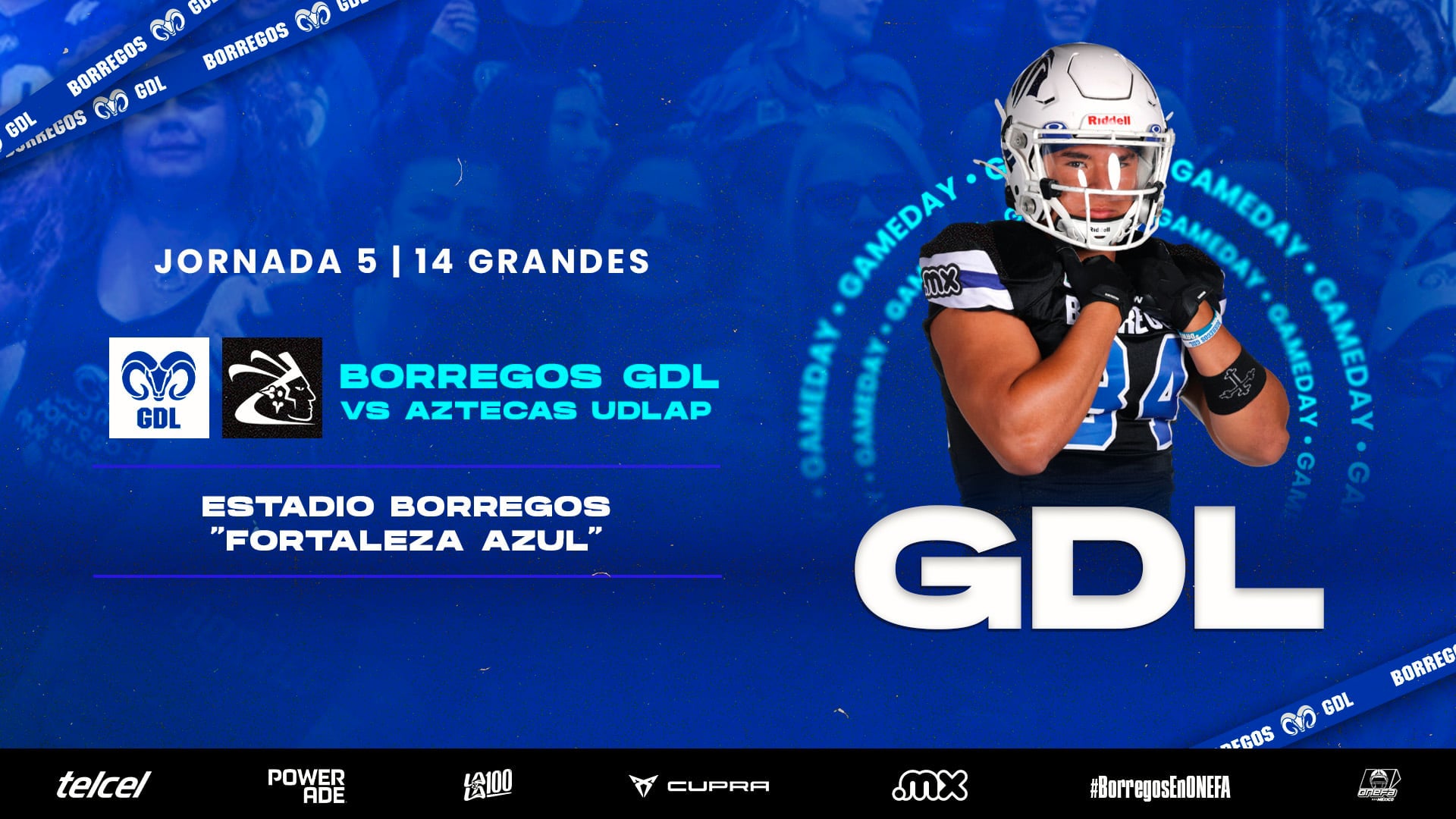 J#5 Borregos GDL vs UDLAP Aztecas