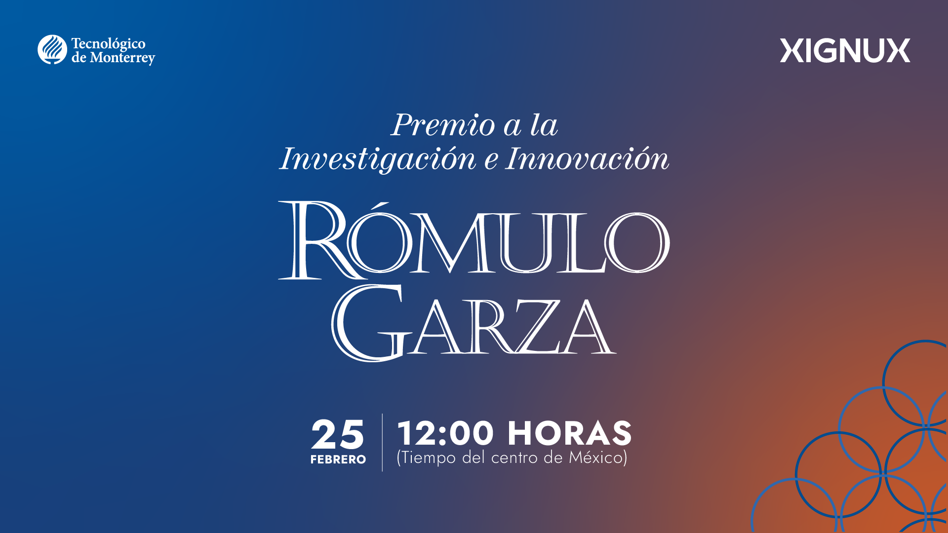 Premio Rómulo Garza 2025